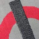 Tapis moderne rouge et noir London Flair Rugs