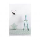 Tapis Lavable Tresse Vert Menthe M 120x160 - Lorena Canals