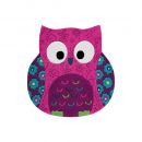 Tapis enfant Littel Owl rose Smart Kids