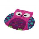 Tapis enfant Littel Owl rose Smart Kids