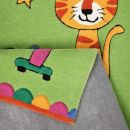 Tapis enfant Little Artists Smart Kids vert