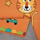 Tapis enfant Little Artists Smart Kids orange