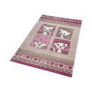 Tapis enfant Smart Kids Kitty Kat beige tufté main