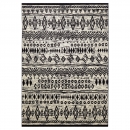 Tapis noir et blanc CONTEMPORARY KELIM Esprit Home