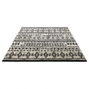 Tapis noir et blanc CONTEMPORARY KELIM Esprit Home