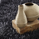 Tapis XERES noir Home Spirit