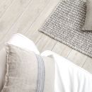 Tapis moderne STONE gris taupe et blanc Down To Earth