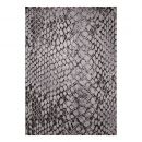 Tapis gris moderne Snake Wecon