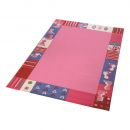 Tapis fille rose Roundly Hands and Feet Wecon