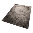 Tapis moderne marron Wecon Wild Oak