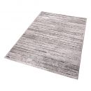 Tapis moderne marron et bleu Wecon Woodland