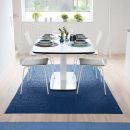 Tapis moderne Flip bleu foncé Sofie Sjöström
