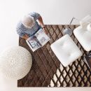 Tapis Folded marron Arte Espina