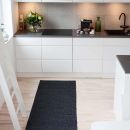 Tapis de couloir noir Sofie Sjöström Flip
