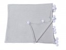 Couverture Bébé Bubbly Soft Light Grey - Lorena Canals