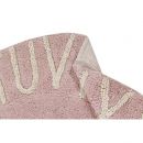 Tapis Lavable Rond ABC Vintage Nude Rose -Naturel