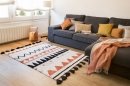 Tapis Lavable AZTECA NATURAL L- Terracota Lorena Canals 140x200cm