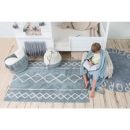 Tapis Lavable Oasis Naturel - Vintage Bleu