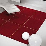 Tapis CHRISTOPHER Rouge Carving