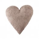 Coussin enfant HEART marron Lorena Canals