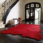 Tapis CIRCLE rouge Esprit Home moderne