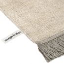 Tapis taupe et blanc moderne SMART TRIANGLE Carpets & CO.