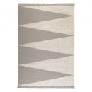 Tapis Carpets & CO. moderne SMART TRIANGLE taupe et blanc