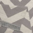 Tapis moderne gris et blanc ZIG ZAG Carpets & CO.