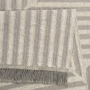 Tapis Carpets & CO. moderne IRREGULAR FIELDS taupe et blanc