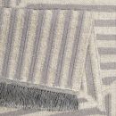 Tapis Carpets & CO. moderne IRREGULAR FIELDS gris et blanc