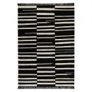 Tapis noir et blanc moderne SKID MARKS Carpets & CO.