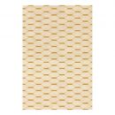 Tapis moderne Jules Wabbes motif maille Angelo doré