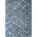 Tapis enfant à poils longs Nomad bleu Art For Kids