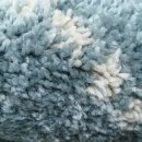 Tapis enfant à poils longs Nomad bleu Art For Kids