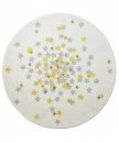 Tapis enfant Rond Nova Jaune - ART FOR KIDS