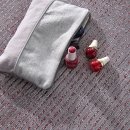 Tapis Mirage Gris et Rouge Home Spirit