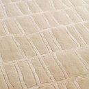 Tapis en laine Angelo beige BALI noué main