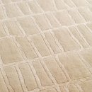 Tapis en laine Angelo beige BALI noué main