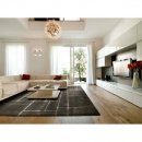 Tapis BALI En Laine Gris Foncé - Angelo