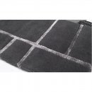 Tapis BALI En Laine Gris Foncé - Angelo