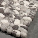 Tapis ON THE ROCKS Laine Gris - Angelo