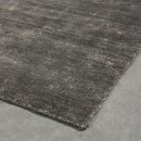 Tapis SILKY gris foncé Angelo noué main