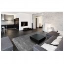 Tapis SILKY gris foncé Angelo noué main