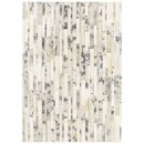 Tapis STAR en cuir blanc Angelo