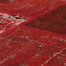 Tapis Up-Cycle Rouge - Angelo