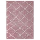Tapis enfant Nomad rose Art For Kids à poils longs