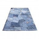 Tapis En Jean BACK Bleu - Carving