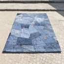 Tapis En Jean BACK Bleu - Carving