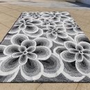 Tapis FLOWER Gris - Carving