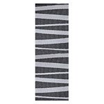 Tapis de couloir SOFIE SJOSTROM DESIGN ARE gris et noir